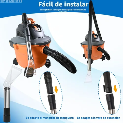 Miniatura 4 de Happy Tree Universal Fit para Todos los Aspiradoras de Tienda Existentes con Adaptador de 2-1/2" & 1-7/8" & 1-1/4" Accesorio de Extracción en Húmedo