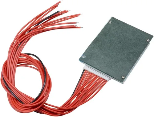 Miniatura 4 de 13S 48V 35A PCB BMS Placa de Protección de Cargador de Batería de Litio Li-ion Lipo Módulo de Celda con Balance para Paquete de Celdas de Batería