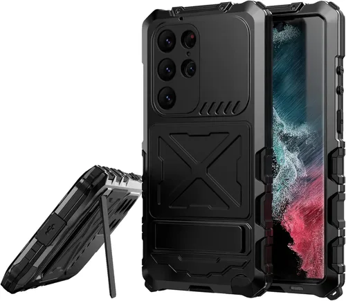 Funda para Galaxy S23 Ultra, funda protectora de cuerpo completo de 360 grados para Samsung Galaxy S23 Ultra, protector de lente a prueba de golpes,