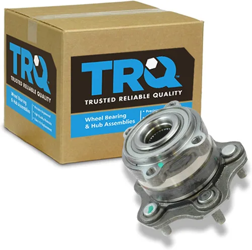 Miniatura 250 de TRQ Cojinete de rueda delantera y conjunto de cubo compatible con Honda Civic 2017-2021