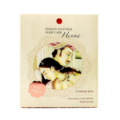 Miniatura 2 de Polvo de henna - Tinte para el cabello rojo - Orgánico fresco y puro - 7 onzas - Indian Natural Hair Care