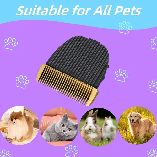 Miniatura 5 de PetPhindU Cuchilla de corte de pelo para perros, cuchillas de repuesto profesionales para mascotas, accesorio para perros y gatos para Baorun P2/P3