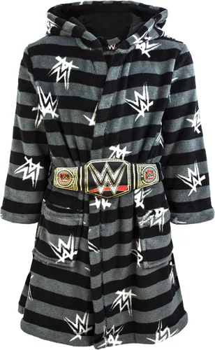 Miniatura 3 de WWE Bata de baño para niños con cinturón de título de campeonato de lucha libre para niños, gris