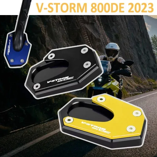 Miniatura 2 de Soporte lateral de motocicleta para Suzuki V-Storm 800DE VSTROM 800DE V-Strom 800DE V-Strom 800de V-Strom 800de (color : 03)