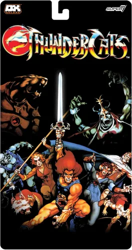 Miniatura 3 de Super7 Deluxe Thundercats Tygra - Figura de acción de Thundercats de 7" con accesorio, coleccionables de dibujos animados clásicos y juguetes retro