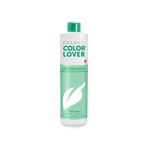 FRAMESI Smooth Shine - Champú sin sulfato para cabello teñido de color, 16.9 onzas líquidas