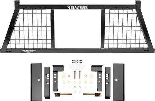 Miniatura 16 de Kit de hardware RealTruck BACKRACK para uso con tapa de remolque de perfil bajo, negro, sin perforación 40120 Compatible con Chevrolet/GMC