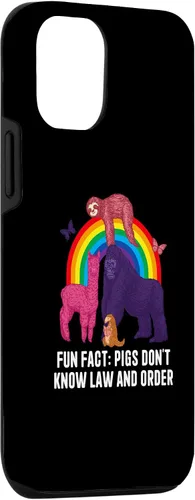 Miniatura 3 de iPhone 15 Pigs Dont Know Law and Order Funny Animal Pun Humor Case