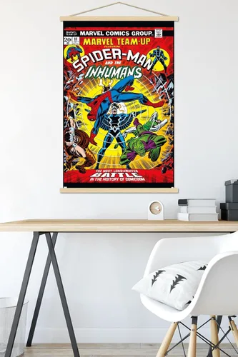 Miniatura 5 de Trends International Marvel Comics - Póster de pared de Marvel Team-Up #11, 22.37 x 34.00 pulgadas, paquete de impresión premium y colgador