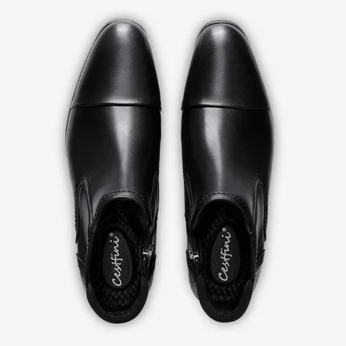 Miniatura 3 de Cestfini Botas Chelsea para hombre, cómodas botas de vestir de gamuza, botas de tobillo Chukka casuales para hombre