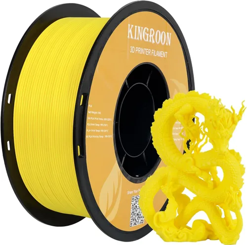 Miniatura 19 de Kingroon - Filamento de impresora 3D PETG de alta velocidad de 0.069 pulgadas, filamento rápido para impresora 3D para filamento de impresión hiper