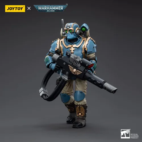 Miniatura 6 de JOYTOY 1/18 Figuras de acción Warhammer 40K Mecha Joy Figura de juguete Modelo Juguetes Astra Militarum Tempestus Scions Squad 55th Kappic Eagles