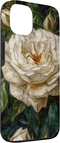 Miniatura 3 de Funda para iPhone 13 Van Gogh Art White Flower White Roses