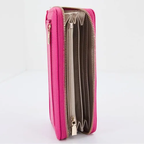 Miniatura 3 de GUESS Laurel - Cartera grande con cremallera, pulsera y embrague para mujer