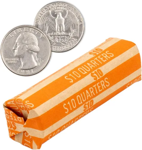 Miniatura 2 de Conjunto de Envoltorios Planos a Rayas para Monedas 100