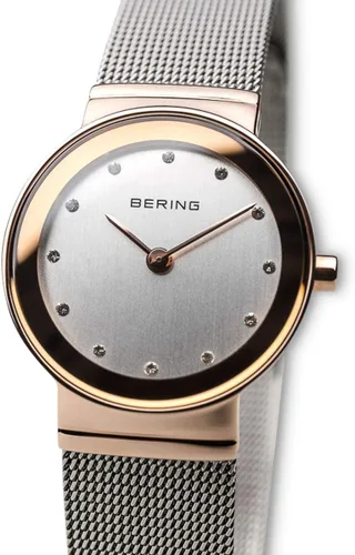 Miniatura 2 de BERING Women Analog Quartz Classic Collection Watch with Stainless Steel Strap & Sapphire Crystal