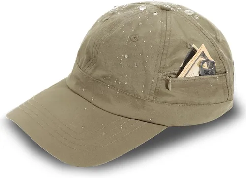 Miniatura 14 de Gorra de béisbol impermeable para hombre, sombrero de lluvia plegable para correr al aire libre, sombrero de pesca solar