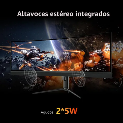 Miniatura 5 de INNOCN 45C1R Monitor de juegos curvo ultraancho de 45 pulgadas 5120 x 1440p, R1500, HDR400, USB tipo C con suministro de energía de 90W, PIP/PBP