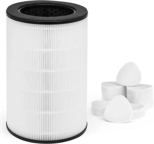 Miniatura 7 de AP-T40FL - Filtro de repuesto compatible con modelos de purificador de aire Homedics # AP-T45, AP-T45WT, AP-T40, AP-T40WT, AP-T40WTAR,1461901