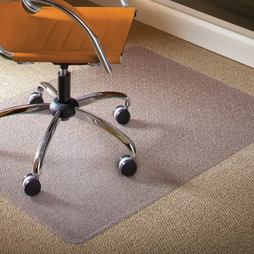 Miniatura 10 de ES Robbins Natural Origin - Tapete rectangular de vinilo para silla de suelo duro, 46 x 60 pulgadas, transparente