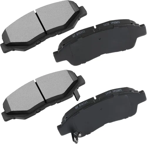 cciyu - Juego de pastillas de freno de cerámica profesionales delanteras - Para Geo Prizm (1993-1997), Toyota Camry (1992-2001), Celica (1994-1997),