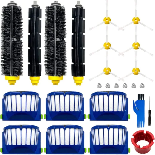 Kit de piezas de repuesto para irobot Roomba 600 Series 694 676 675 692 695 677 671 655 645 690 680 660 650 620 614 y 500 Series 595 585 564 , 2