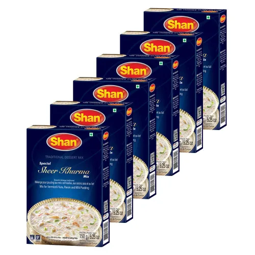 Miniatura 54 de Shan Polvo de crema de mango, 7.05 oz, postre esencial para cualquier ocasión, apto para vegetarianos, bolsa hermética en una caja (paquete de 3)