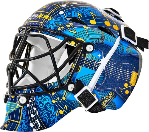 Miniatura 28 de Franklin Sports mini máscara para portero con logo de la NHL