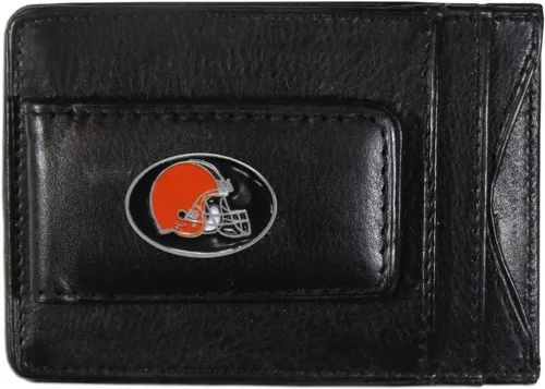 Miniatura 26 de Portadocumentos clip de piel para dinero NFL