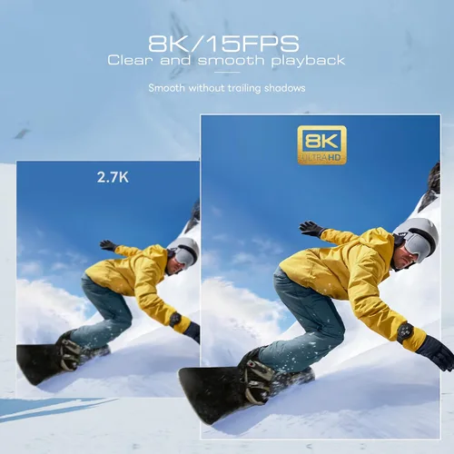 Miniatura 2 de G-Anica Cámaras digitales 8K para fotografía con doble lente (blanco)