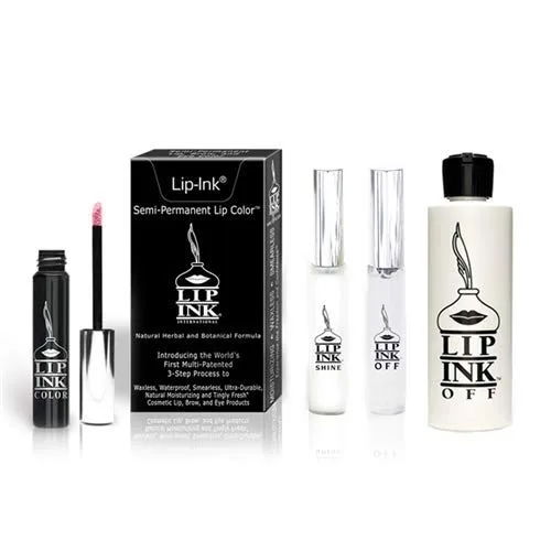 LIP INK Lip Ink International - Kit de mini labios líquidos, naranja verdadero, maquillaje natural y orgánico para mujeres por Lip Ink International