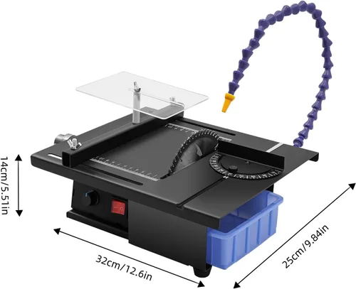Miniatura 8 de Máquina pulidora de jade, 110 V, joyería profesional, grabado de gema de jade, corte, fresado, molinillo de mesa, sierra de piedra, pulido de gema