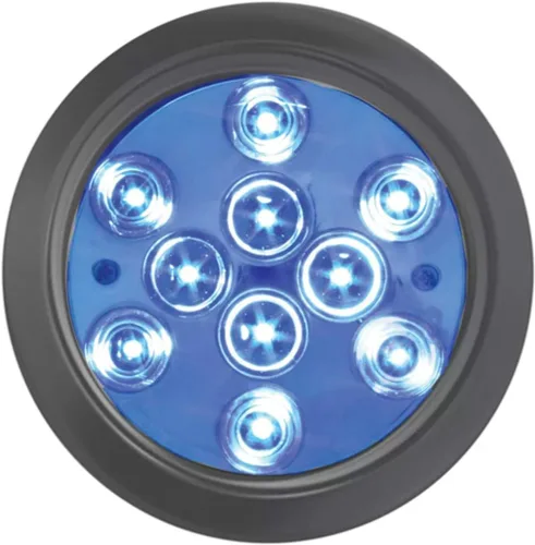 Miniatura 16 de Grand General 76850 - Luz LED (4 pulgadas Mega 10 Plus Am/Am con montaje en brida SS y coleta), 1 paquete