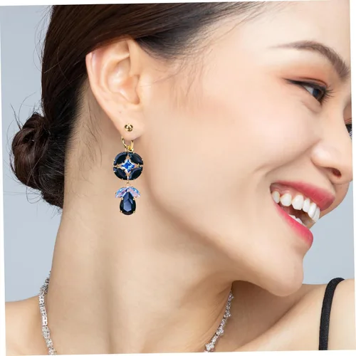 Miniatura 5 de EXCEART 32 piezas convertidor de aretes brillantes accesorios de joyería de plata para convertir aretes a clip en la parte trasera de aretes