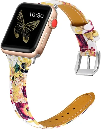 Miniatura 34 de Correa de repuesto compatible con Apple Watch de 1.49, 1.57, 1.65 o 1.73 pulgadas o iWatch Series 6, SE, Series 5, Series 4,Series 3,Series 2,Series