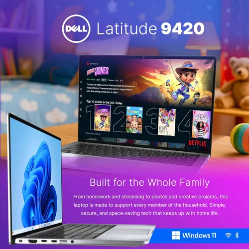 Miniatura 5 de Dell Laptop Latitude 9420 LCD FHD de 14 pulgadas Intel Core i7 de 11.ª generación 16 GB de RAM SSD de 512 GB Teclado retroiluminado
