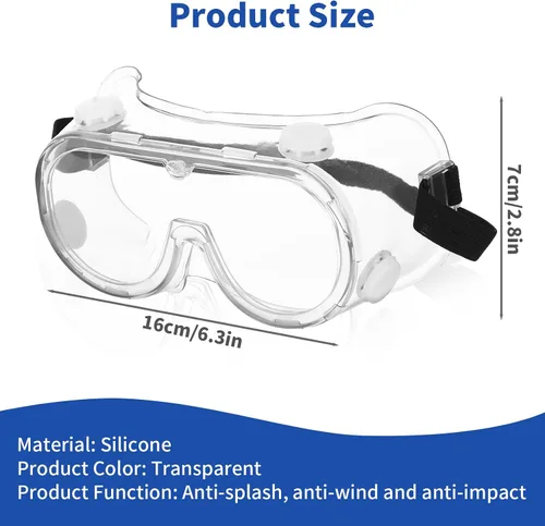 Miniatura 2 de Protector de pestañas y cejas ajustable, gafas de ducha, diseño apto para gafas, perfecto para proteger pestañas postizas