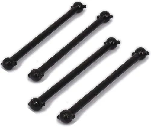 Miniatura 9 de Acero Metal RC Car Drive Eje Dogbone Longitud Total 2.756 in para 1/10 RC Hobby Modelo Coche HSP Wltoy Redcat 4PCS/Set