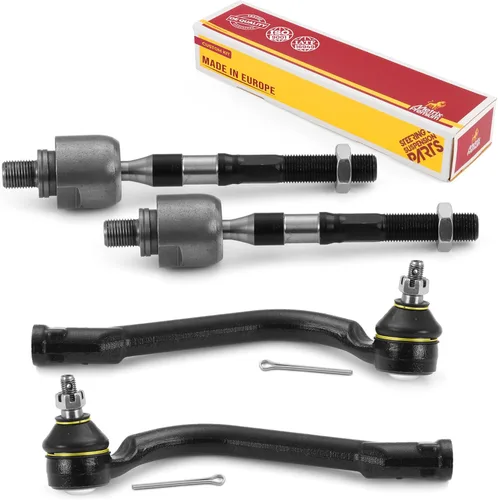 Miniatura 217 de Metrix Premium Chassis Parts - Juego de 4 barras de acoplamiento interior y exterior para Audi A3 15-16, Seat Leon 06-20 (México), 09-17 Volkswagen
