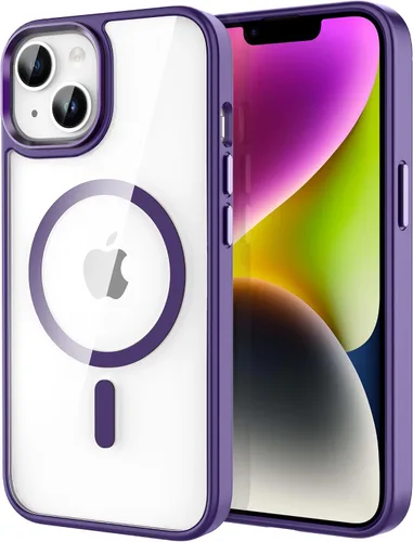 Miniatura 37 de CACOE Funda magnética para iPhone 12 y iPhone 12 Pro de 6.1 pulgadas - Compatible con MagSafe y soporte magnético para teléfono en el automóvil,