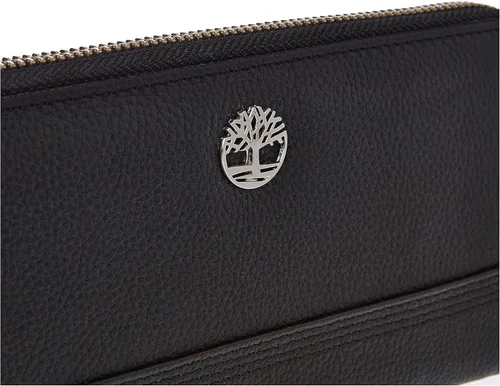 Miniatura 3 de Timberland Cartera de cuero RFID con cremallera alrededor de la cartera con correa para la muñeca