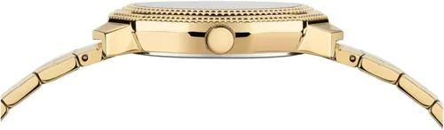 Miniatura 2 de Versus Versace Paradise Cove Collection Reloj de lujo para mujer con una pulsera de oro con una caja de oro amarillo IP y esfera negra, Oro, Cala