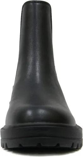 Miniatura 4 de Soda Pilot Botines Chelsea de tacón bajo para mujer con doble elástico