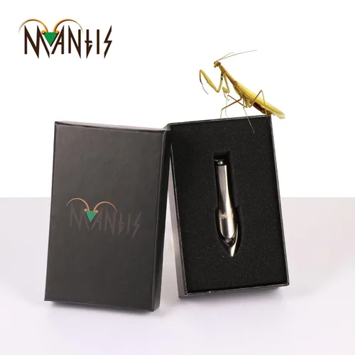 Miniatura 7 de Cortaúñas MANTIS Heavy Duty Deluxe Cortacuñas, sin salpicaduras, sin cortar, acero inoxidable japonés 420j2, diseño biónico para uñas masculinas