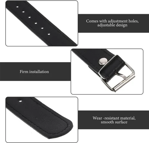 Miniatura 7 de Correas delanteras para bicicleta, 2 pares de correas de cesta de bicicleta, correas ajustables para cesta de bicicleta, correas delanteras