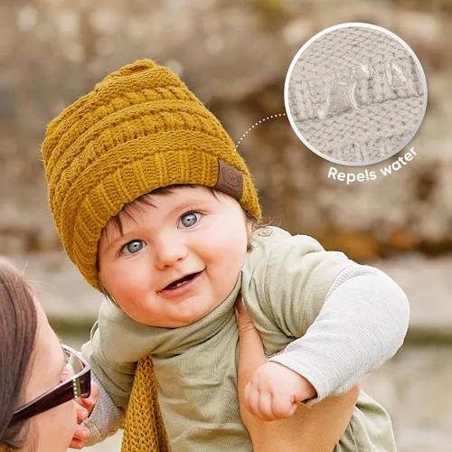 Miniatura 43 de KeaBabies 3-Pack Baby Beanies for Boys, Girls - Stretchy Knit Baby Hats, Cute Newborn