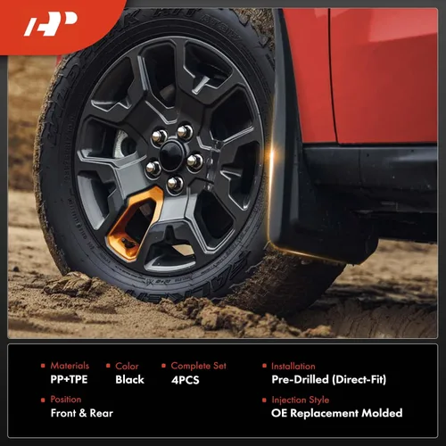 Miniatura 6 de A-Premium Juego de 4 guardabarros con kit de herramientas compatibles con Ford F-250 F-350 F-450 F-550 Super Duty, 2011-2016, Pickup