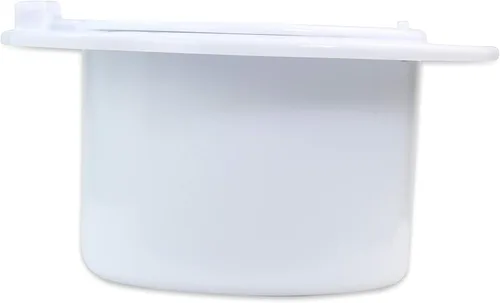 Miniatura 5 de RV Camper Remolque Autocaravana Cable de alimentación Hatch Puerta de acceso eléctrico Blanco (blanco 5W)