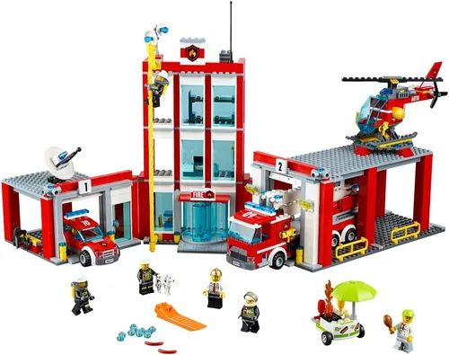 Miniatura 2 de LEGO City Estación de Bomberos 60110