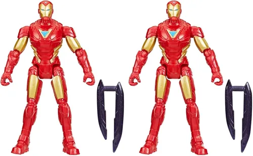 Miniatura 6 de Marvel Avengers VenomVersus Epic World of Action - Figura y accesorio de Iron Man, juguete de superhéroe de 4 pulgadas (3.9 in) para niños a partir